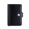 Supply Dollar Clip Card Holder, New PU Wallet Aluminum Alloy Automatic Elastic Card Bag
