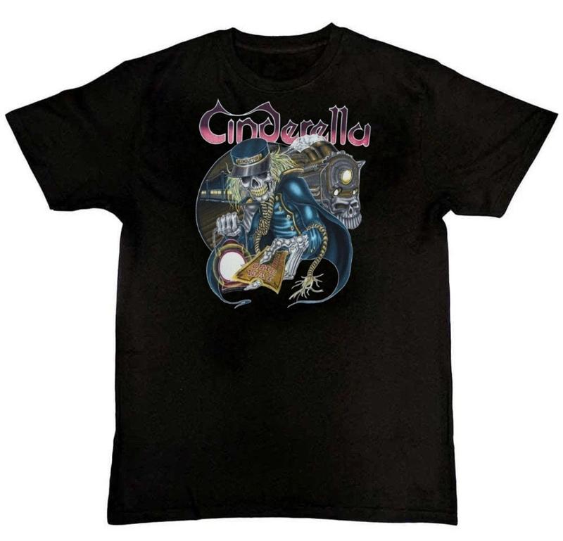 Cinderella Heartbreak Station Tour Graphic Unisex T-Shirt L