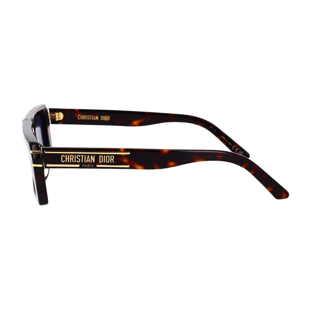 Dior Occhiali da sole alla moda, personalizzati, trendy, di forma irregolare, unisex, marroni DIORSIGNATURES2U20B0