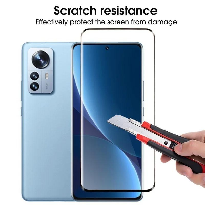 6 In 1 Tempered Glass for Xiaomi 12 Pro 12X Screen Protector Lens Glass for Xiaomi 12 12X 12Pro Protective Tempered Glass Films