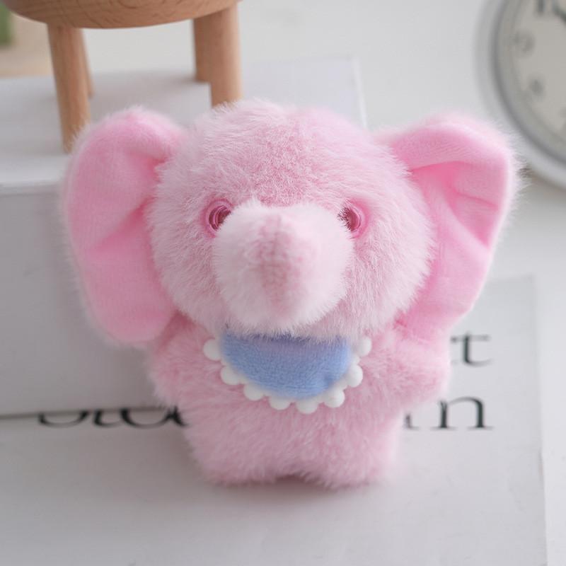 Plush Elephant Keychain With Soft Pp Cotton Filling For Kids And Collectors