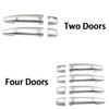 New Chrome Door Handle Cover Trim For Peugeot 207 208 308 2006 2007 2008 2009 2010 2011 2012 2013 2014 Cars Accessories