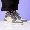 Jordan 1 Mid GS Gun Smoke Volt 554725-072
