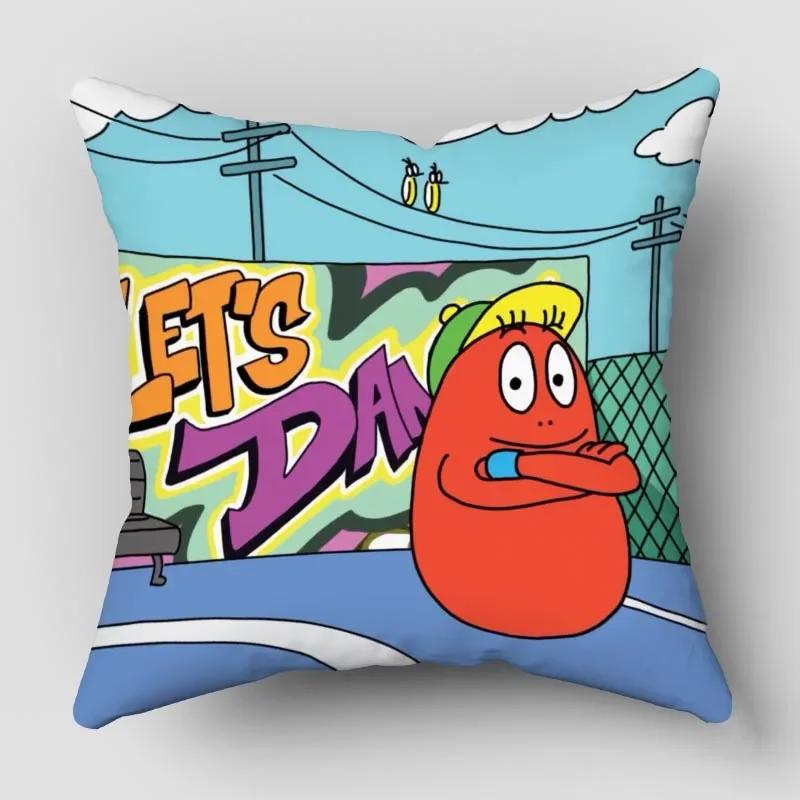 Povlaky na polštáře Barbapapa Zvířata Sněhulák Tištěný Povlak na polštář Zimní Sváteční Párty Dekorativní Povlak na polštář na gauč