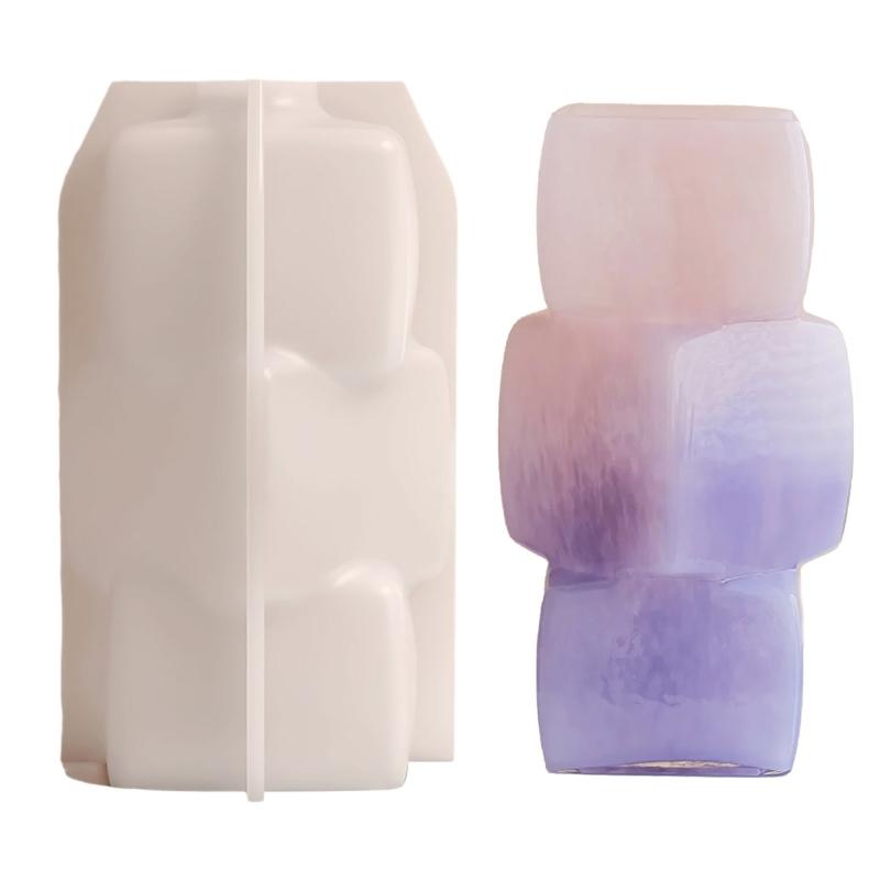 

Versatilitys Silicone Molds Epoxy Resin Moulds Resin Vases Molds for Creating Unique Geometrics Flowers Pot Decors 1