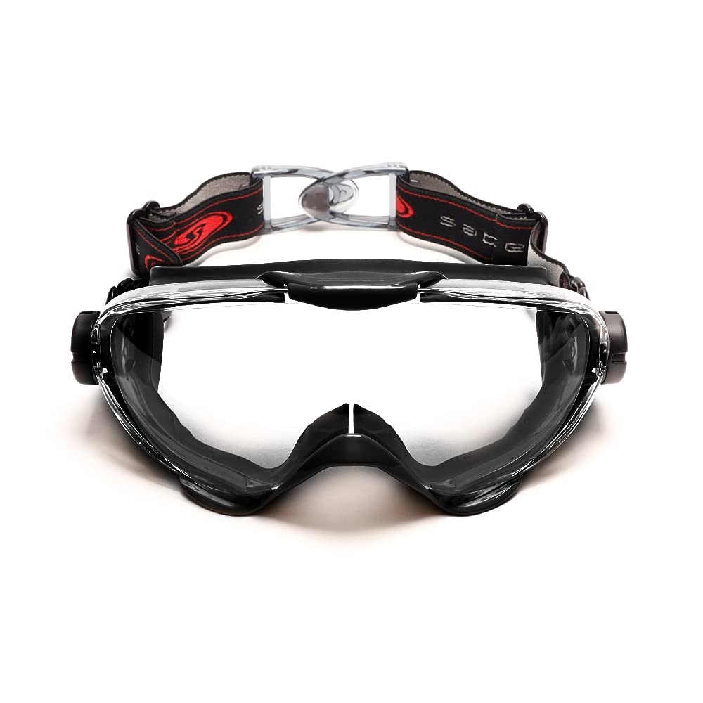 LayLax SATELLITE Taktische Schnalle Airsoft Ausrüstung Brille, Typ, Schwarz,