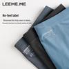 LEEME.ME Men's 80-Count Modal Seamless Mid-Rise Boxer Briefs (3-Pack)