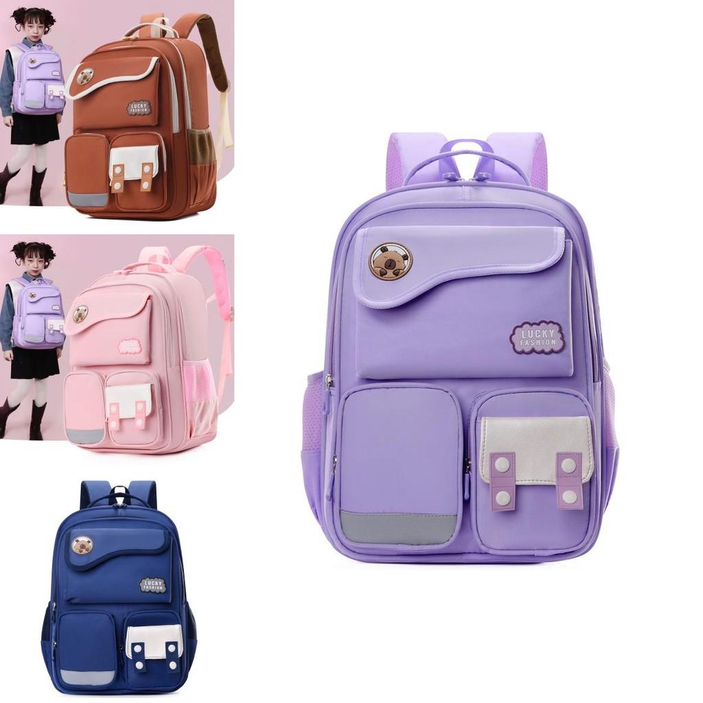 Kids Backpack Large Capacity Fun And Cute Design For Elementary Students Ages 5 To 6