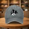 Leichte Baseballkappe im Streetstyle mit Border Collie Hundemuster-Design, geeignet für alle Jahreszeiten, für Partys, Picknicks, Cam