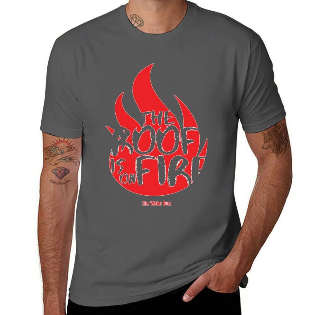 Bloodhound Gang The Roof Is On Fire Tshirt Cotton Tshirt 100 Tshirt