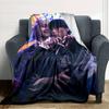 1pc Addams Family Wednesday9 Blanket, Gift, for Men and Women, Soft Blanket, Good for Sofa Bed Couch Travel, Lightweight Flannel Blanket