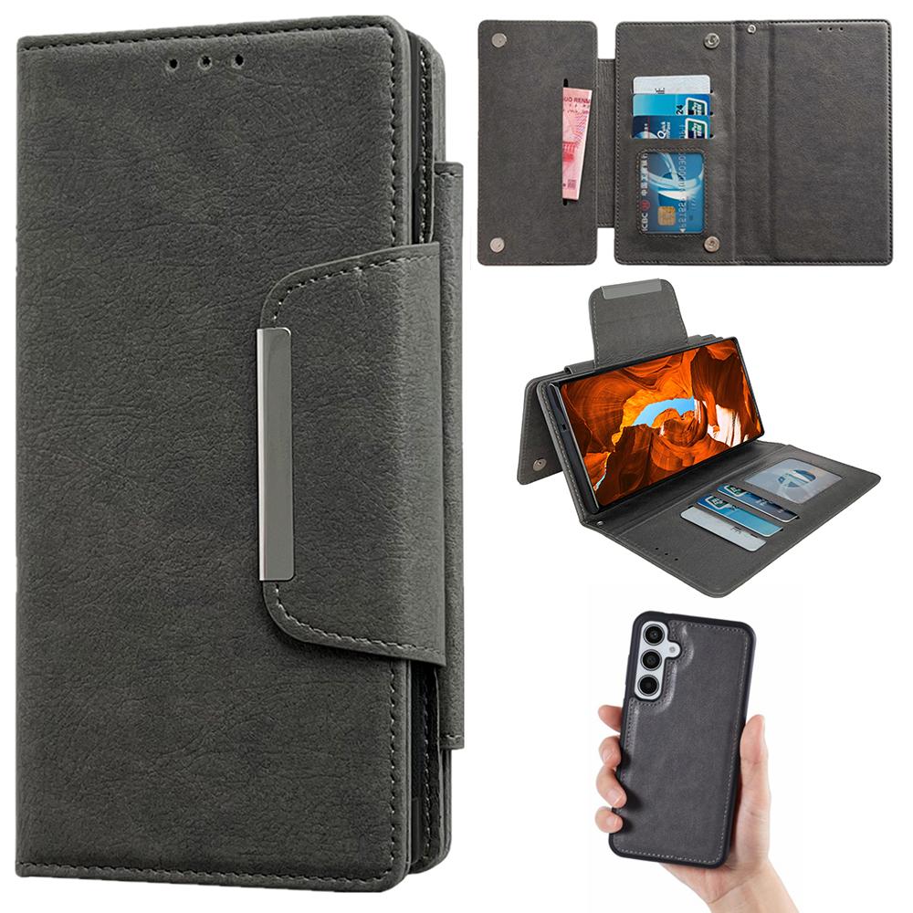 For Samsung Galaxy A16 5G/A16 4G Detachable Cover PU Leather 2 In 1 Magnetic Wallet Phone Case