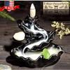 Buddha Hand Ceramic Backflow Incense Burner Aromatherapy Ornament