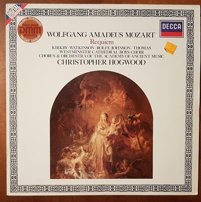 LP Record WOLFGANG AMADEUS MOZART  EMMA KIRK  Requiem 643005 Decca 1984 Germany Classical Used