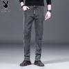 PLAYBOY Men's Autumn/Winter Loose Straight Casual Jeans