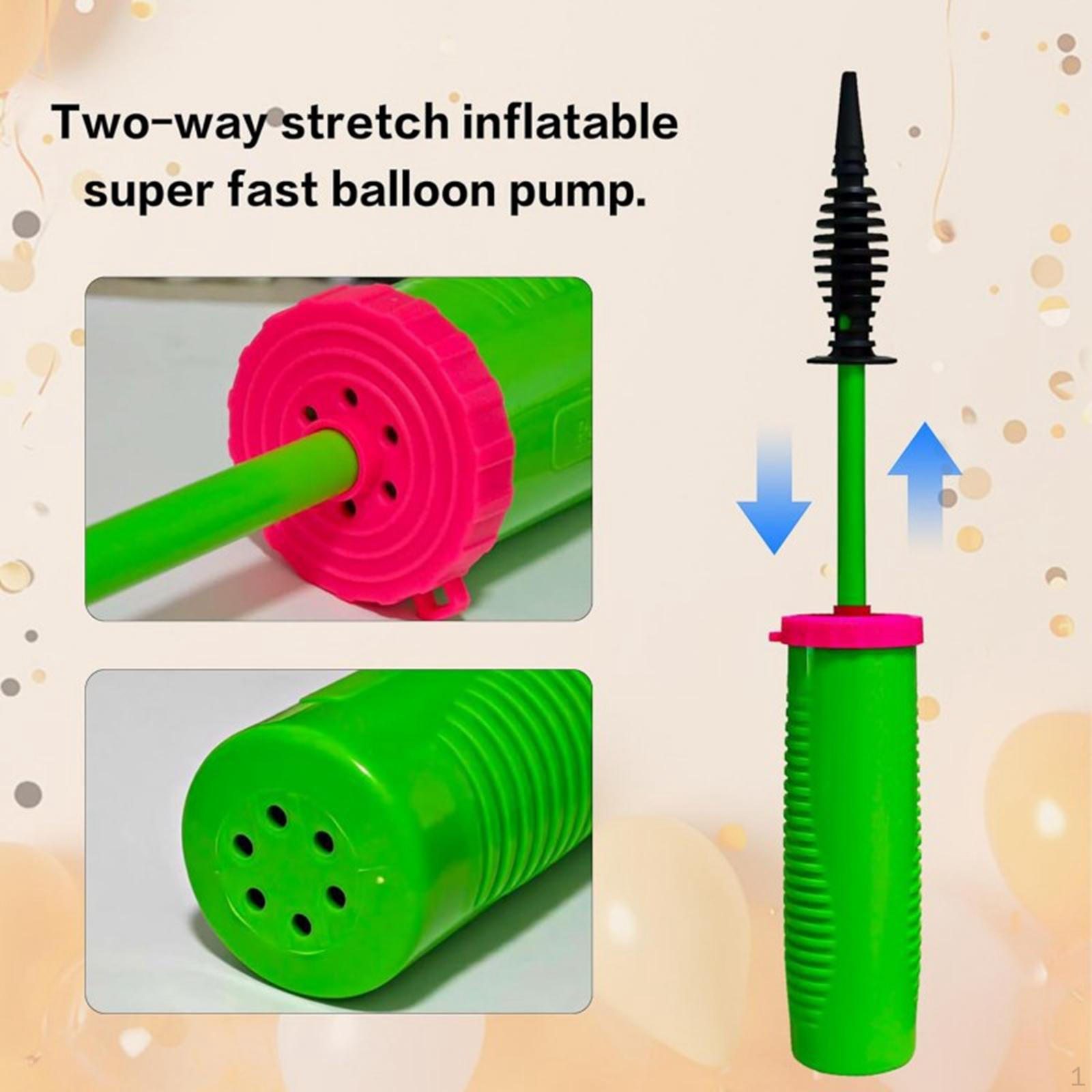 

2 Pieces Balloon Pump ,Handheld Hand Blower, Air Pumper for Balloons Manual Baloon inflators Machine