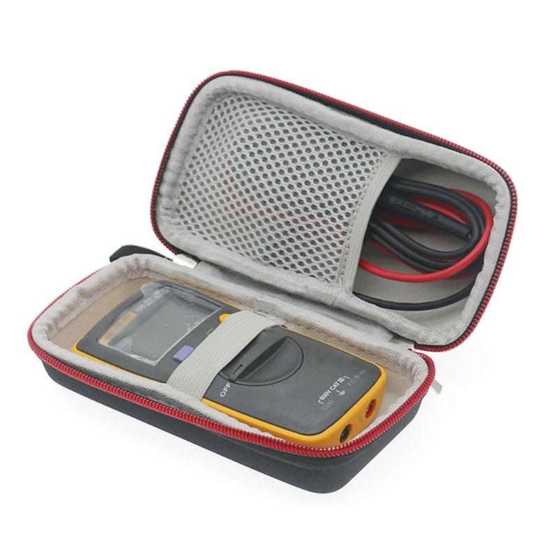 Protective Shell for F101 F106 F107 Storage Bag Multimeter Case Shockproof Carrying Case Zipper Pouch Portable