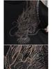 T-shirt Trendy da Uomo a Maniche Corte con Drago di Strass - Stile Celebrità Estivo