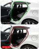 10m Thickened Car Door Pillar Edge Seal Rubber Seal Strip Soundproof