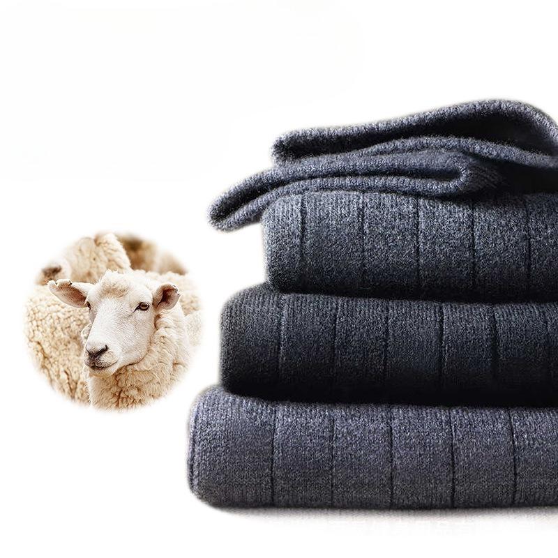 Knitted Cashmere Strap Knee Pads To Keep Warm Old Cold Legs for Men and Women Knee Joints for The Elderly  Winter Cold Protection  Thickened Knee Pads