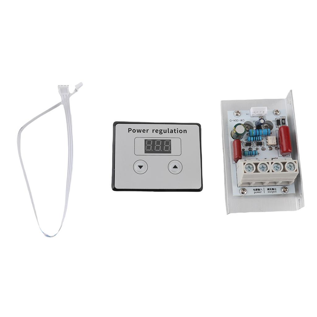 Voltage Regulator Speed Control Dimm  Th Mostat for Household Appliances AC 220V 80A