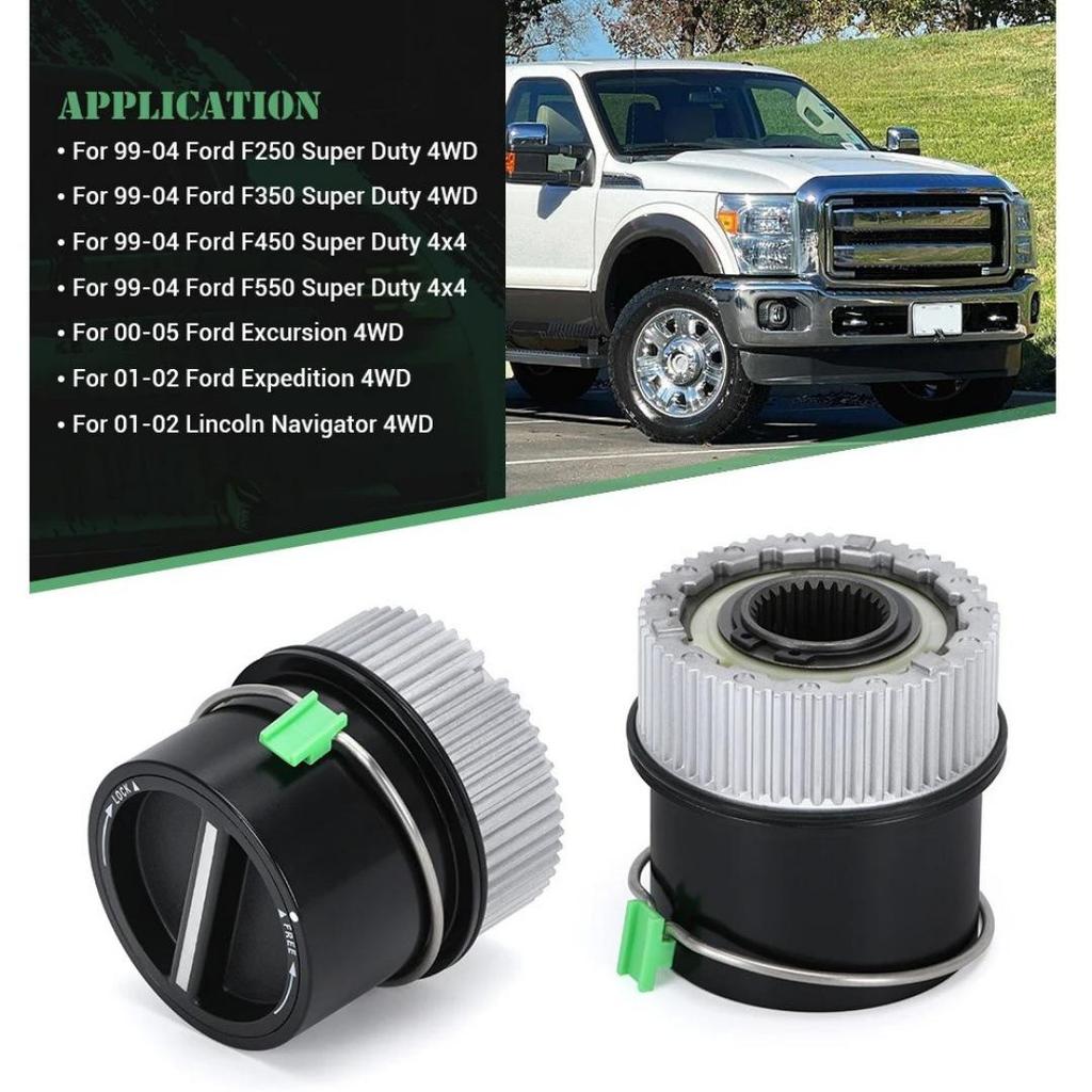 1C3Z3B396CB 1C3Z3B399DA: Compatible for Ford Manual & Auto Locking Front Wheel Hub Assembly.