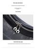 Crescent Crossbody Bag: 2025 Style, Versatile Small Women's Design, High-End Silk Satin Fashion.