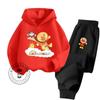 Ensemble de sweat à capuche de sport pour enfants, mode Anpanman abordable, vêtements économiques sans compromis sur la qualité, printemps-automne