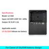LC-E6E LC-E6 Charger For Canon LP-E6 LP-E6N LP-E6NH Battery EOS 70D 60D 5D Mark III 5D Mark IV 5DSR 6D MARK II 60D 80D 7D  R5 R6