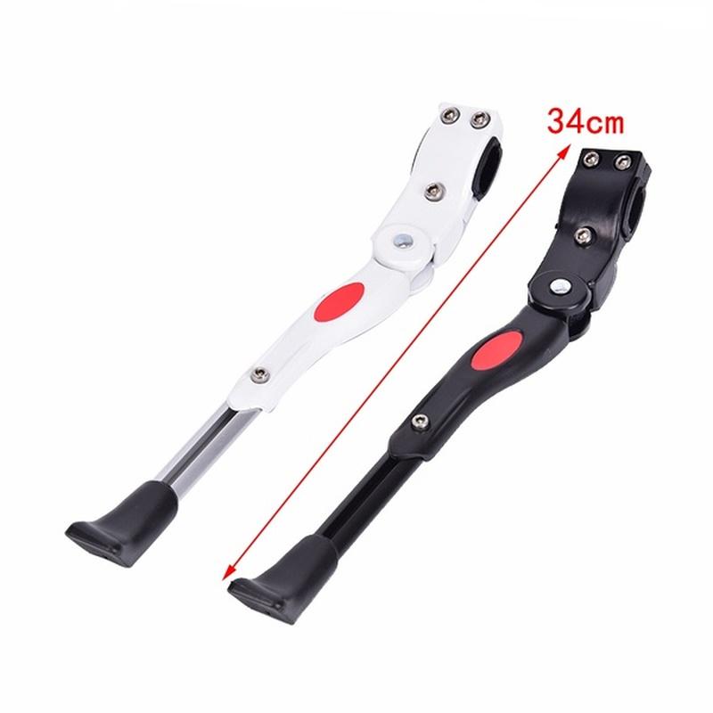 Adjustable Bicycle Parking Rack Mountain Bike Cycle Prop Side Rear Kickstand Foot Brace