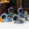 Candle Moulds Hand-Making Soap Molds Death Shape Clay Mould Silicone Crafting Moulds Suitable for Hand-Making Project