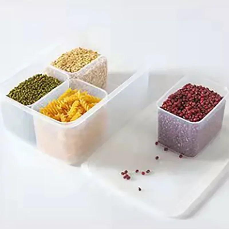 Холодильник Коробка для слива продуктов контейнер для хранения свежести имбиря чеснока лука перца корзина для слива фруктов и овощей кухонный органайзер 2090₽