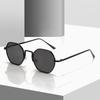 Retro Sunglasses With Metal Frame Trendy Unisex Street Photo Sunglasses For Men And Women