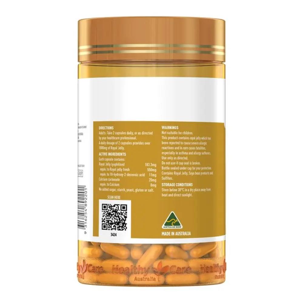 Healthy Care Royal Jelly 1000mg 365c x 5