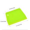 Green Trapezoidal Plastic Dough Scraper Cake Cream Vermicelli Cold Rice Noodles Household Kitchen Baking Thickened Scraper