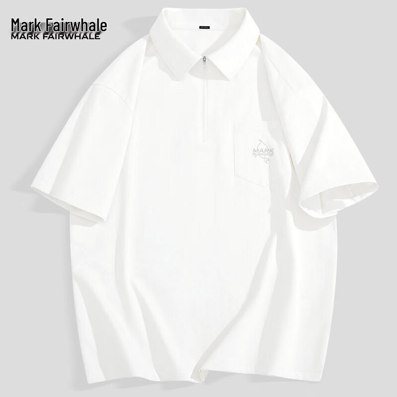 Mark Fairwhale Men s Half-Zip Polo Shirt 2XL