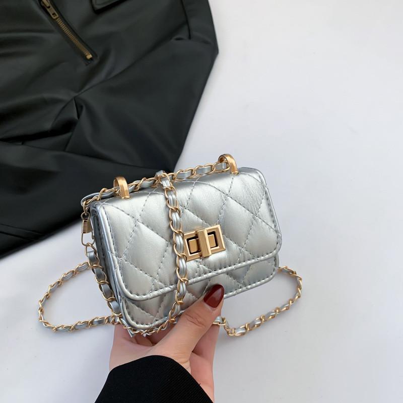 Chic Vintage Womens Shoulder Bag Trendy Casual Spring Season Small Square Bag