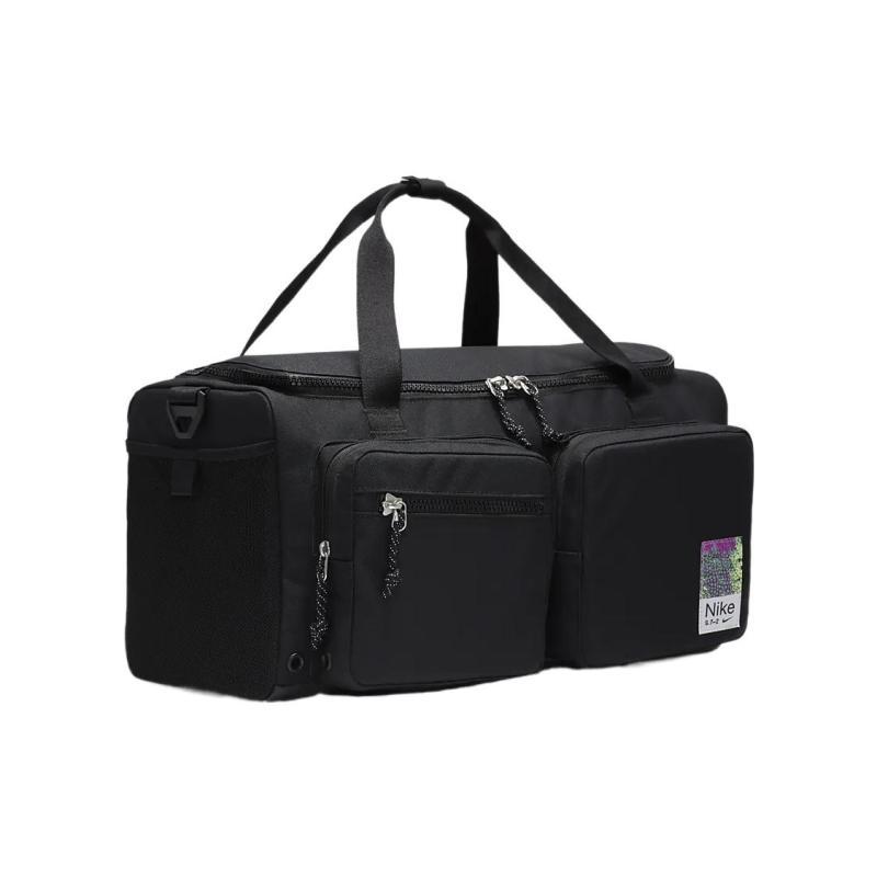 Nike Fabric Luggage Bag Shoulder Bag Crossbody Bag Handbag Travel Bag Unisex Black Casual FB2825-010