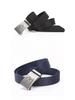 Men's Military Style Woven Nylon Belt for Outdoor and Casual Wear