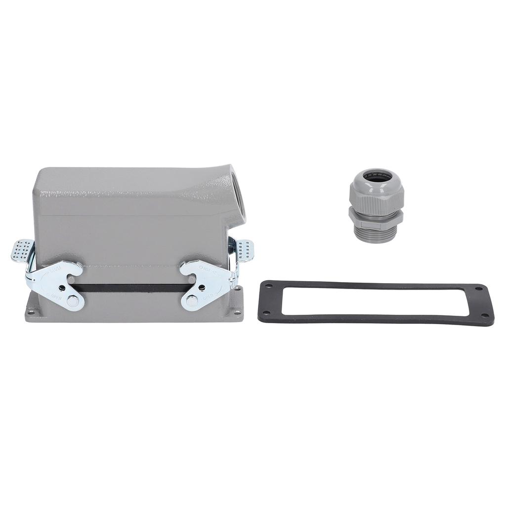 Heavy Load Connector Rectangular Industrial Waterproof 16A 500V HDCHE0241PG21