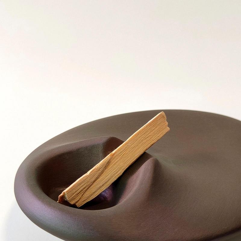 Palo Santo Holder Practical Ceramic Sage Holder And Incense Burner Handcrafted Sage Smudge Bowl And Scent Stand For Home Decor