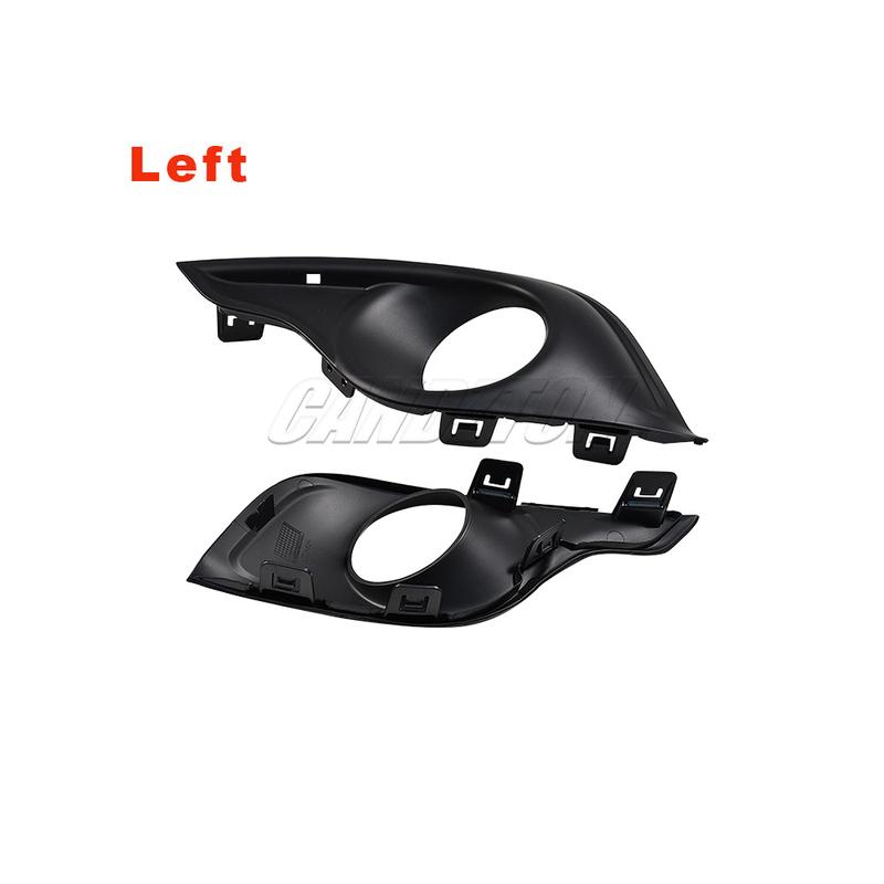 New For Citroen DS4 2011-2015 Front Bumper Fog Lamp Grille Trim Left or Right ABS Black 745375 Easy Installation Car Accessories