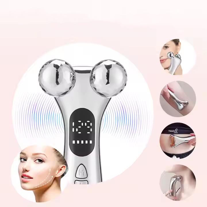 4D Intelligent Handheld Face Roller Massager - Beauty Instrument for V-Shaping