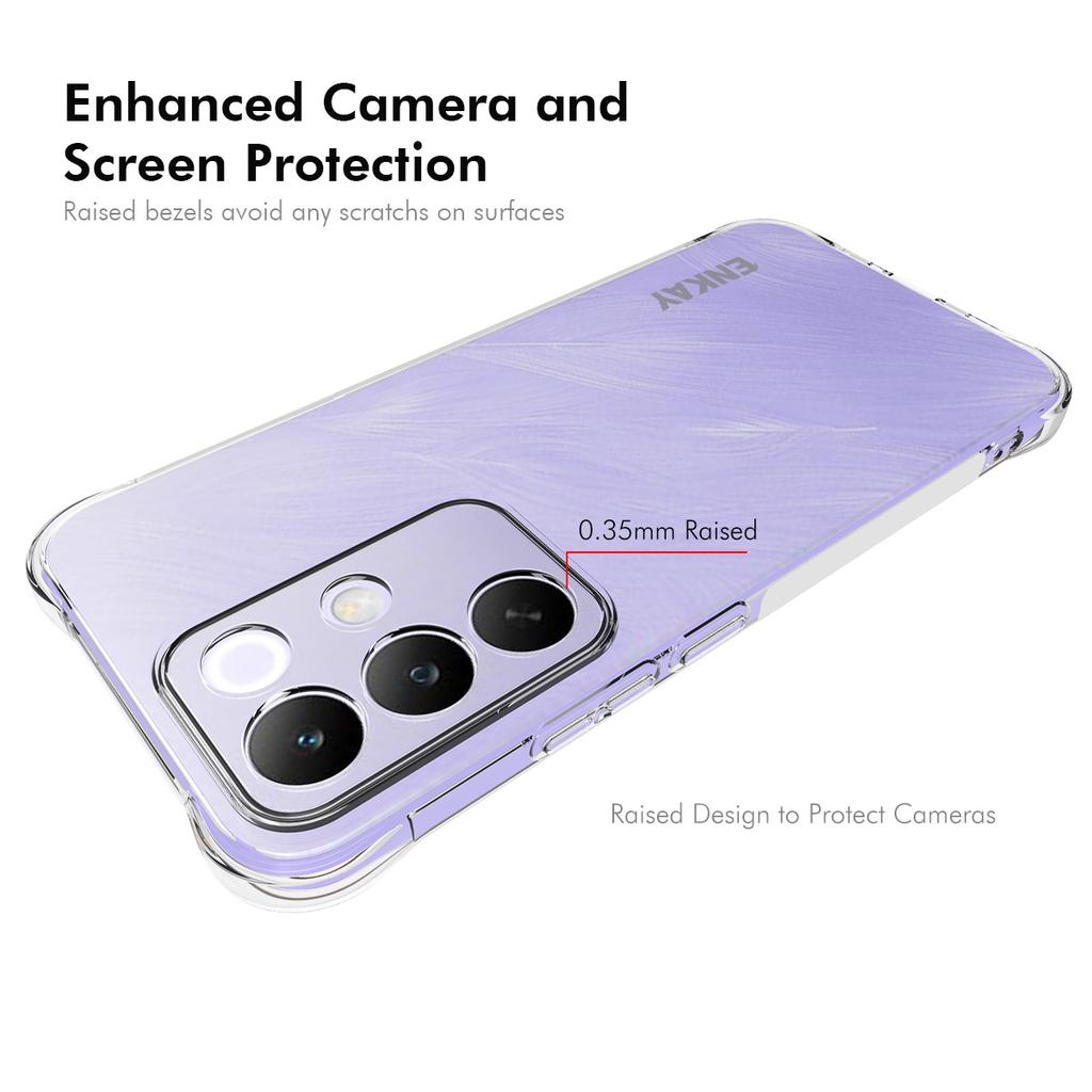 For Realme C85 Pro 4G Clear Phone Case ENKAY HAT PRINCE Shockproof Anti-slip TPU Cover