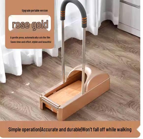 Automatyczna maszyna do nakładania ochraniaczy na buty obsługiwana stopą: Nowy model do ochrony podeszwy butów domowych