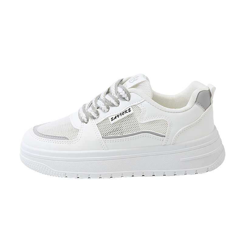 Fashion Flat-heeled Without Heel Women's Original Sneakers Walking Outdoor Boots White Sport Shoes Basquet Skor Sapatenos