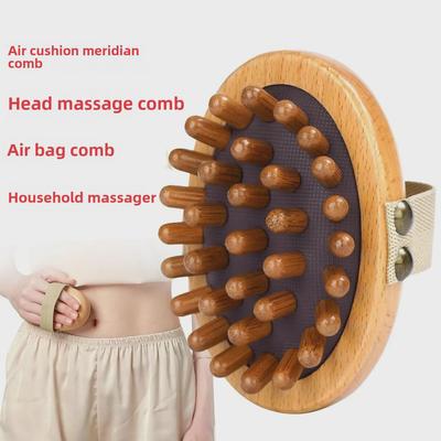 Beech Wood Handheld Air Cushion Massage Brush