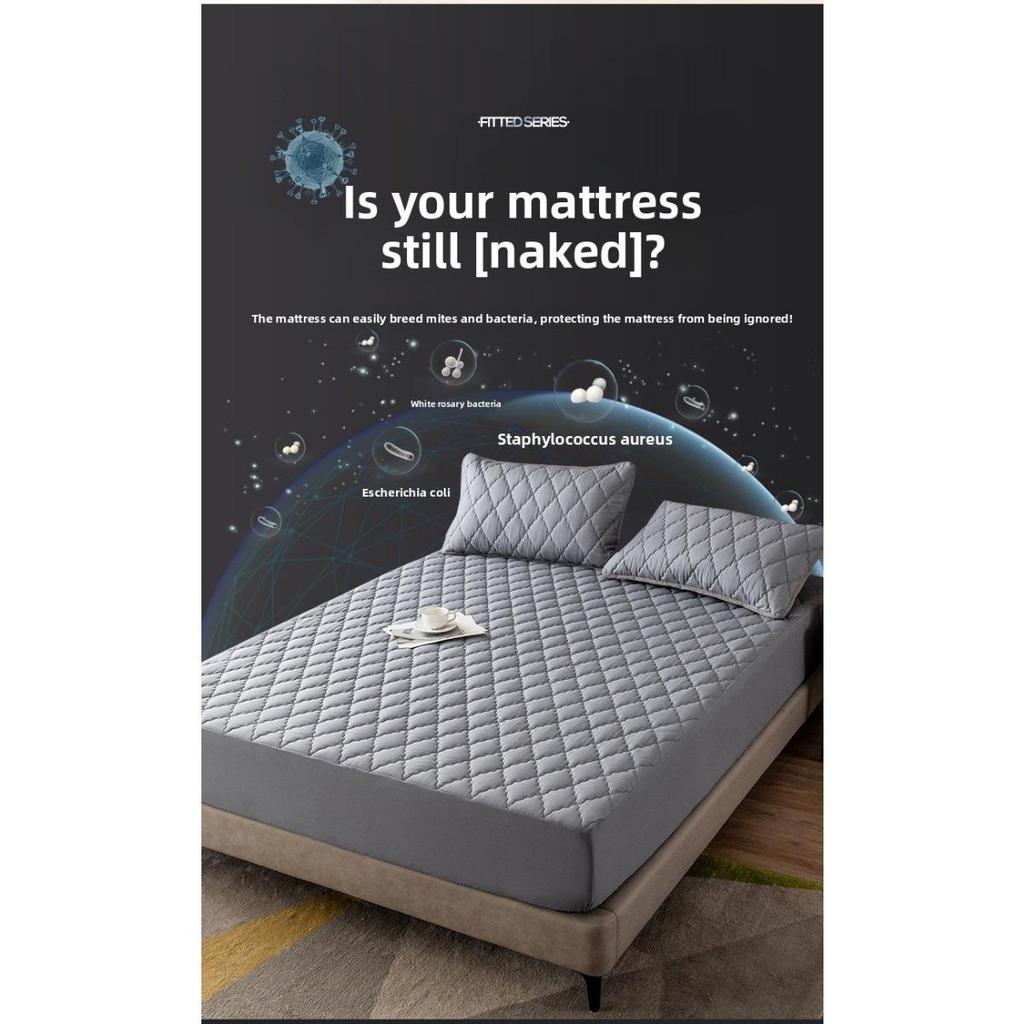 Ultraweicher Kühlender Wasserdichter Matratzenschoner, Schmutzabweisend und Knitterarm - Sehr Gut Geeignet für Schlafzimmer und Hotelmatratzenschutz