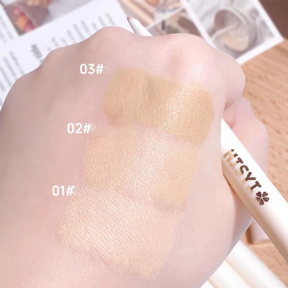 3 Color Face and Eye Concealer Pen Natural Perfect Contour Pen Water-based Soft Lip Liner Easy to Apply Face Brighten Makeup