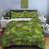 Stampa Motivo Mimetico Stile Foresta Morbido Confortevole Copripiumino Set Biancheria da Letto Incluso 1*Copripiumino 2*Federe